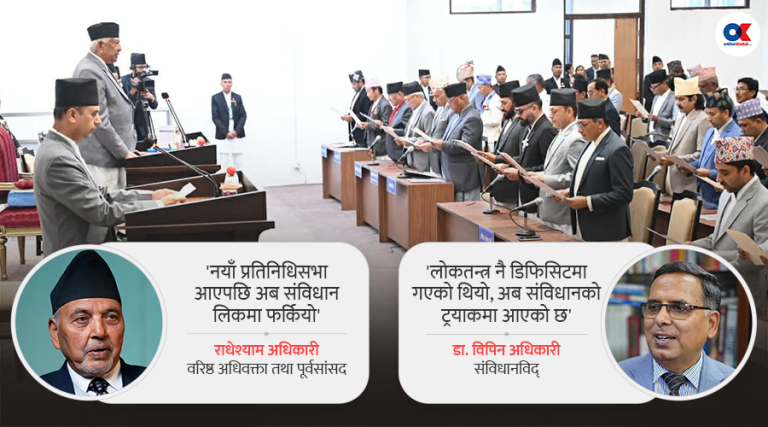 लयमा फर्कियो संविधान – Online Khabar