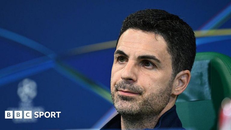 Arsenal boss Mikel Arteta in a press conference