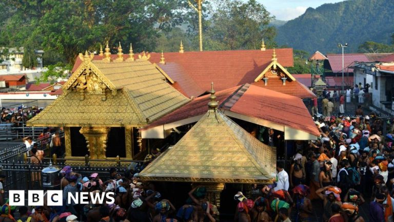 India's top court hears challenges to ruling on women's entry into temple