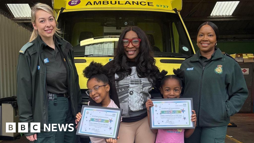 Six-year-old who called 999 to save mum hailed a hero