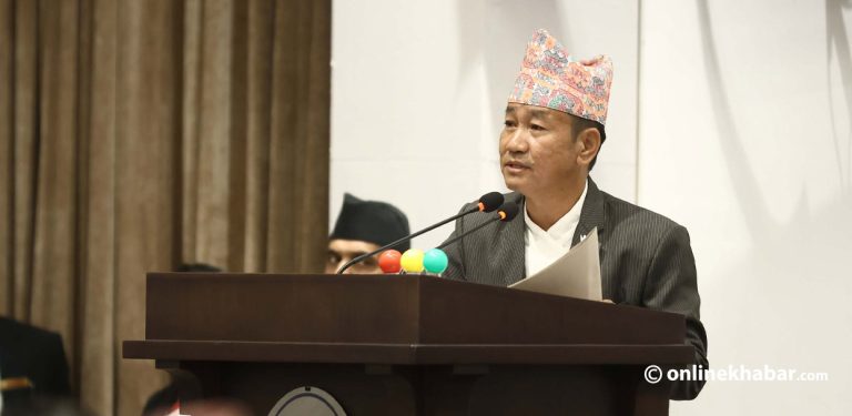 Hark Sampang is going to make ‘nationality’ the main agenda?
 — rohanmandal.com.np