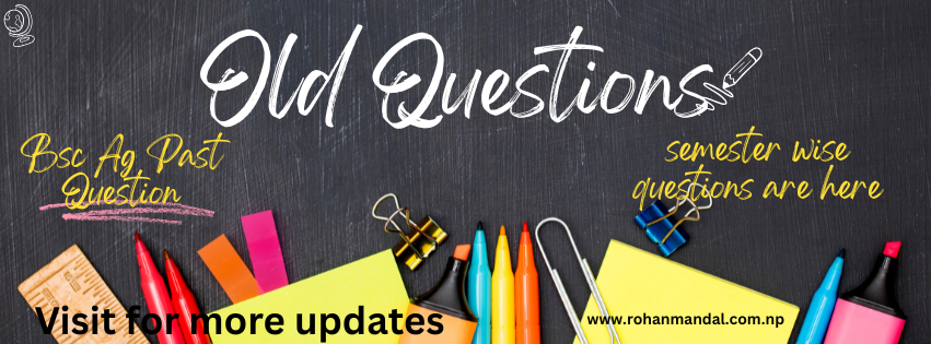 Bsc Ag Old question